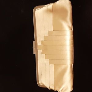 Beautiful BCBG Max Azria Satin Clutch with chain